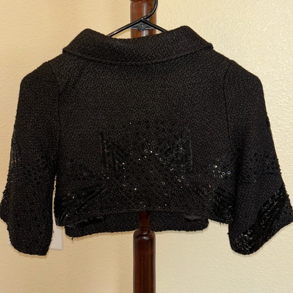 The Collection by SaraSara wool blend sequin/beaded jacket - Picture 2 of 4